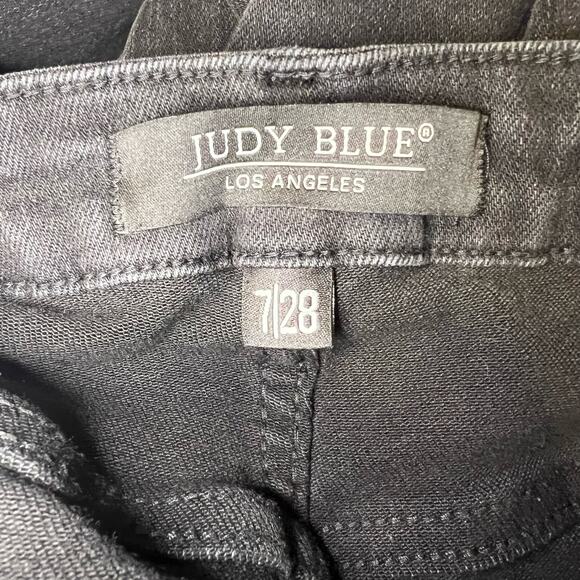 Judy Blue Women’s Black 90’s Straight Leg Jeans Size 7 - Picture 6 of 7